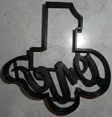 NUMBER ONE 1 BIRTHDAY BAKING COOKIE CUTTER USA