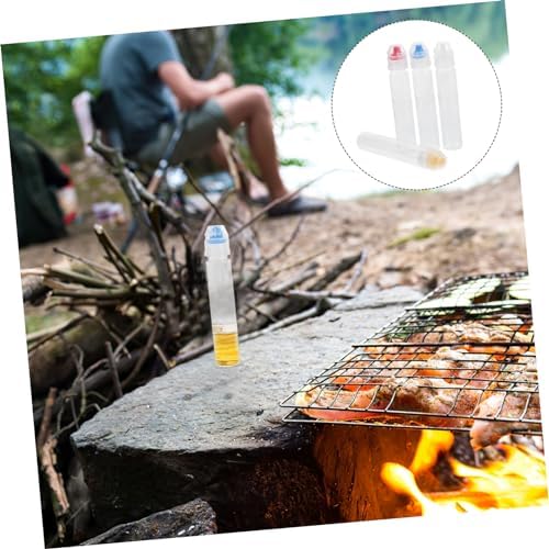 PartyKindom 4pcs2 Mini Squeeze Condiment Bottles