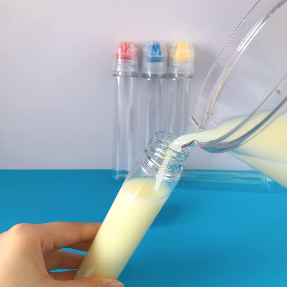 4pcs Flip Top Leakproof Honey Squeeze Bottles for Camping and Kitchen Use