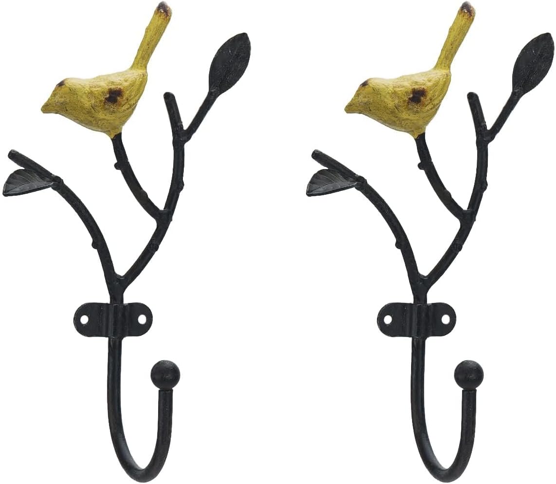 Soffee Design 2pcs Vintage Metal Coat Hooks