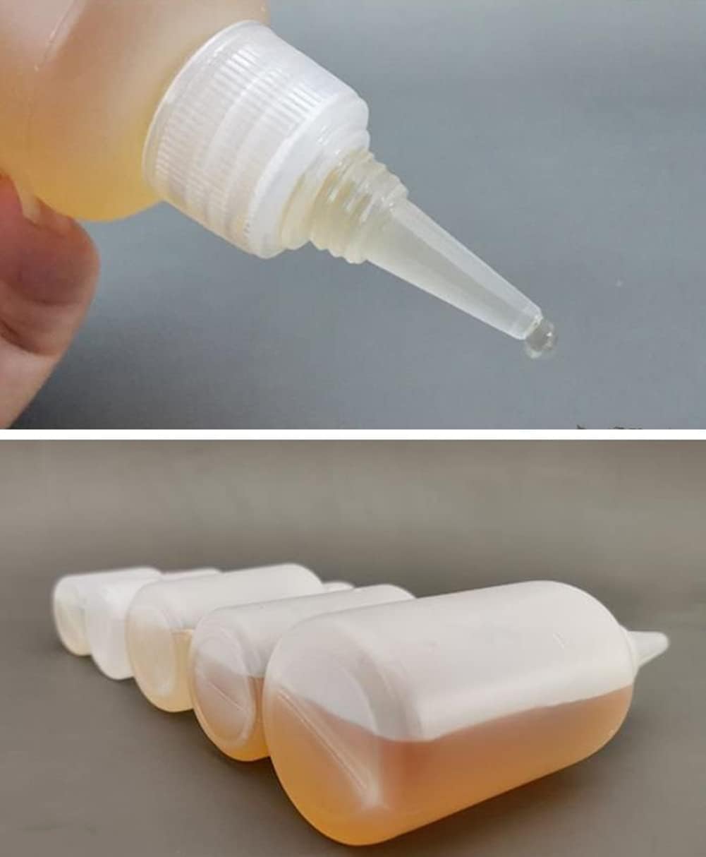 SHUILING 10 Pack Plastic Squeeze Bottles with Scales 30ml1oz