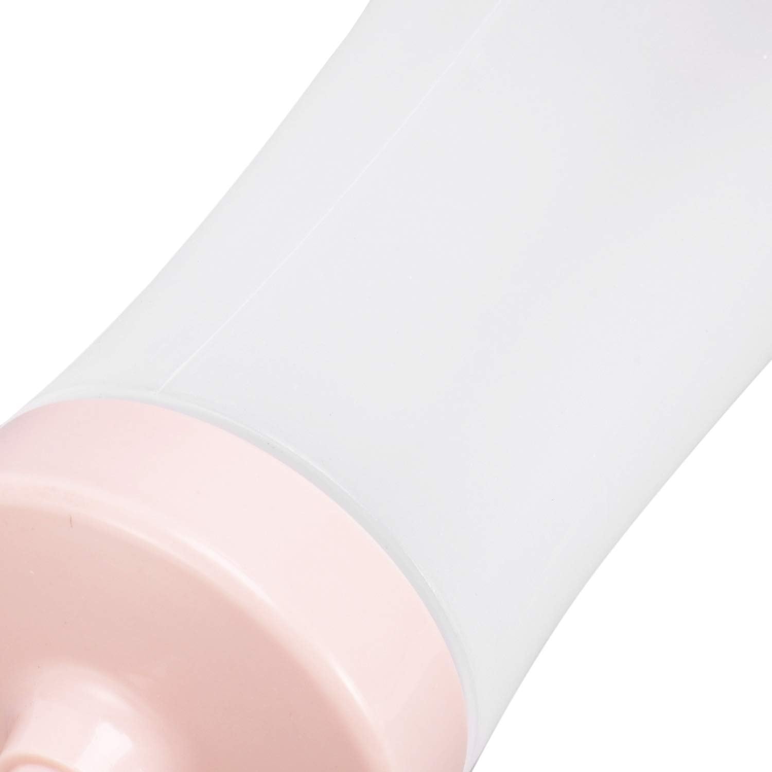 Pasuihcay Pink and Transparent Condiment Squeeze Bottle