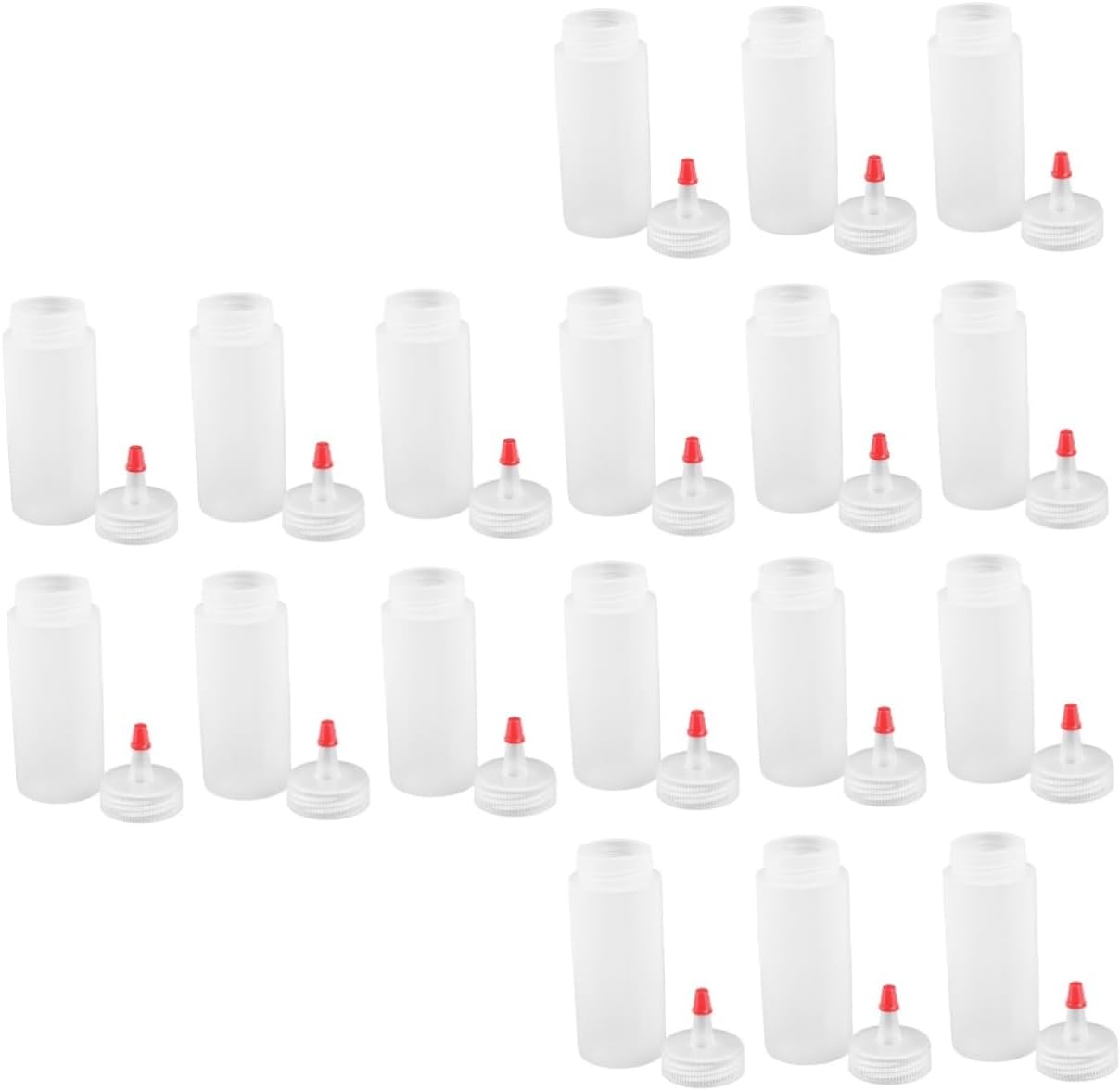 DECHOUS 18 Pcs Squeeze Glue Bottles 4oz