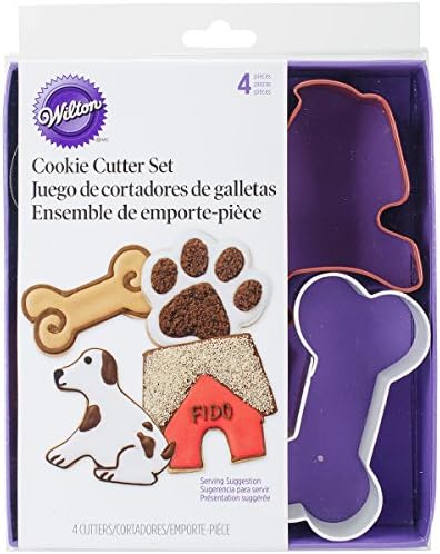 Wilton Pet Cookie Cutters 4 Piece Set