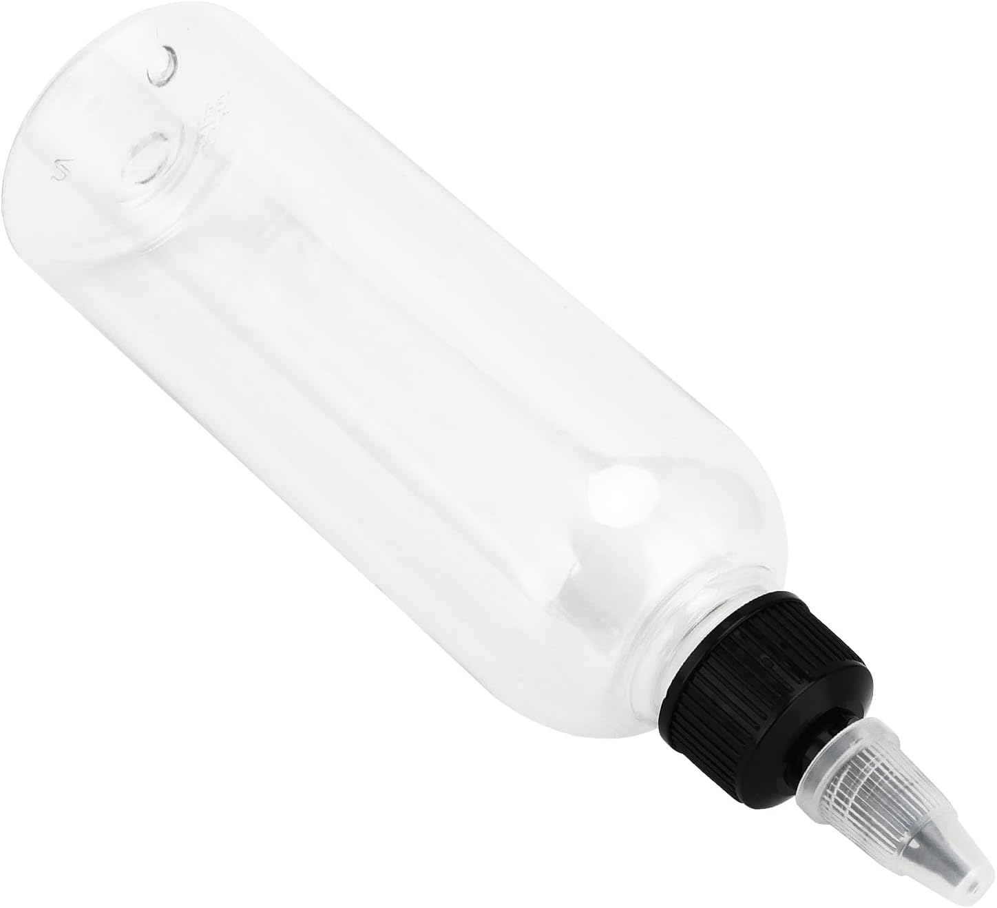 HOIGON 30-Pack 4oz Clear Squeeze Bottles with Twist Top and Funnels