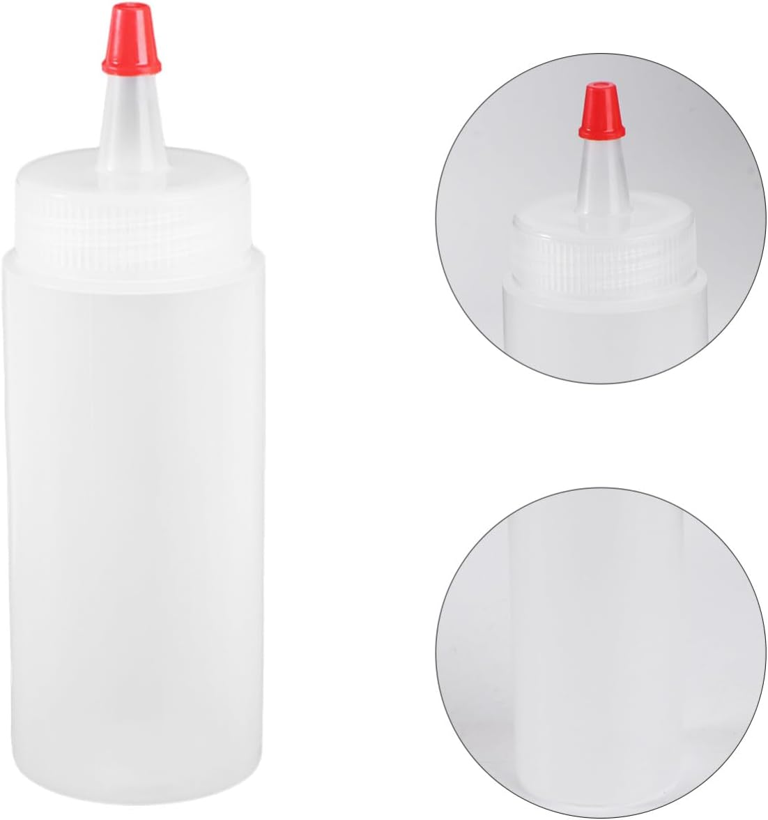 COHEALI 6Pcs Empty Squeeze Bottles with Tip Caps 1
