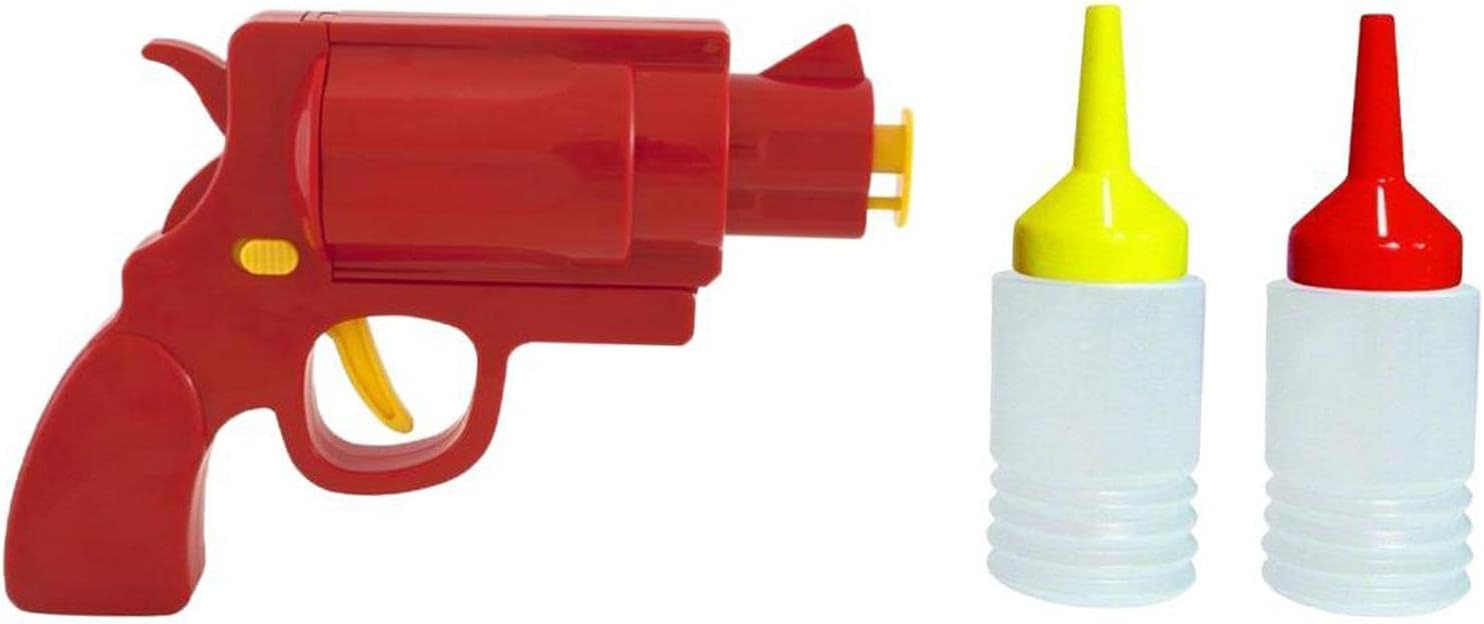 Creative Pistol-shaped Condiment Dispenser