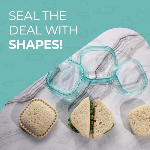 Tovla Jr Sandwich Cutter and Sealer Set for Kids