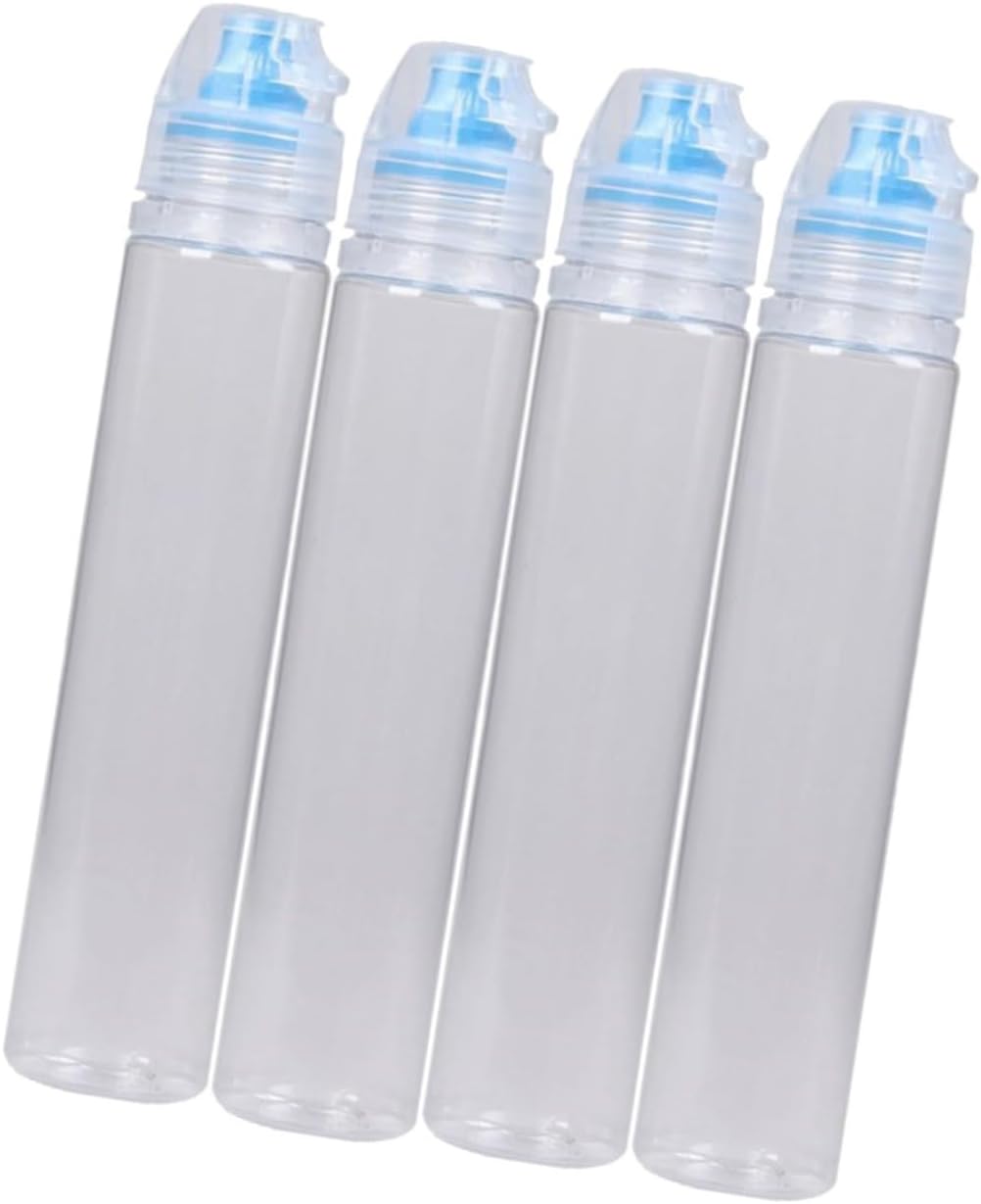 SECFOU 4Pcs PVC Condiment Squeeze Bottles 1