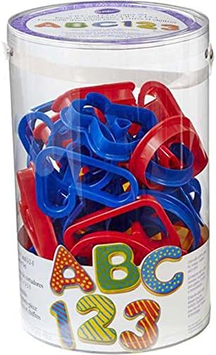 Wilton Alphabet and Number Cookie Cutter Set 1