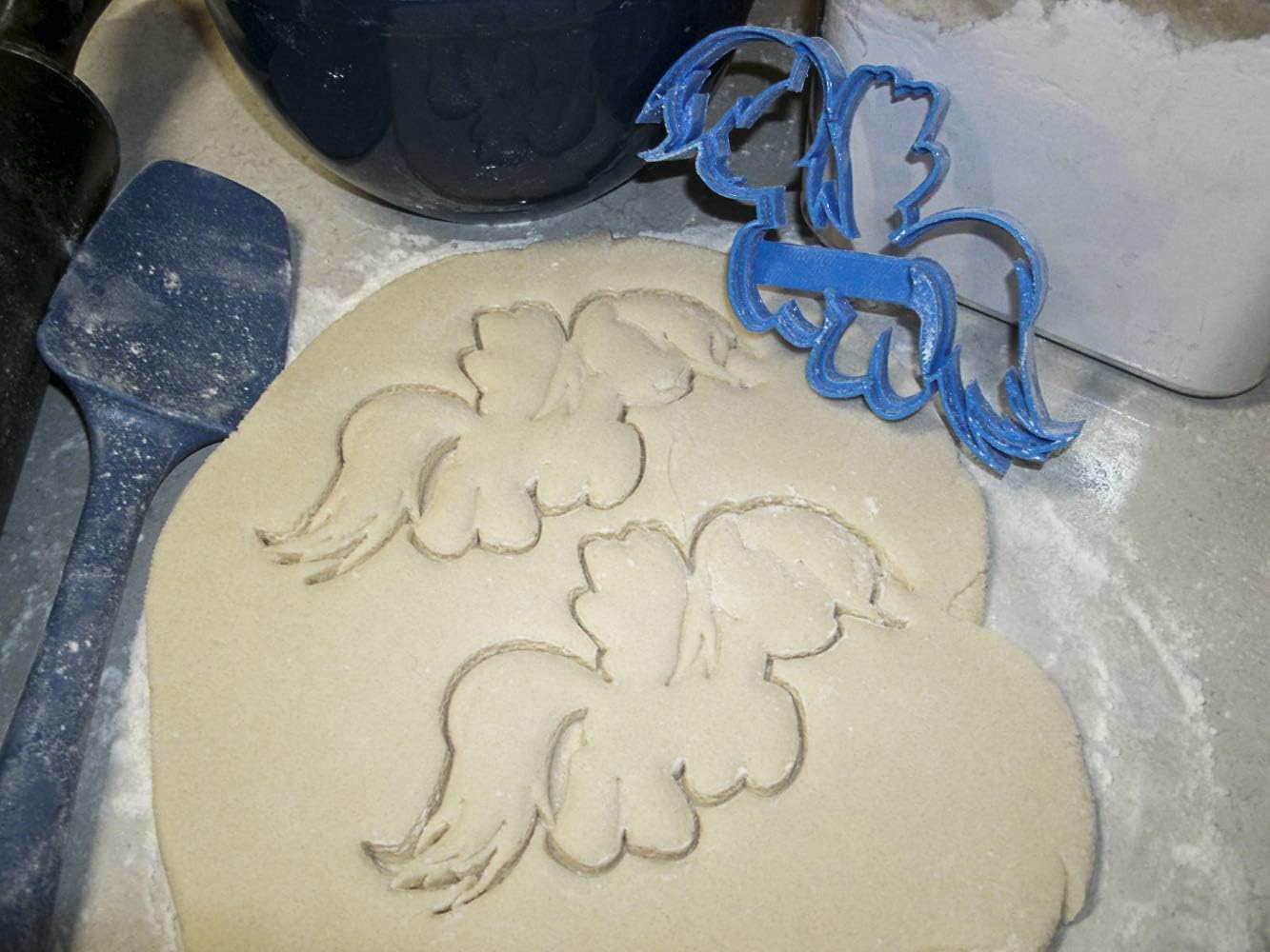 YNGLLC Inspired by My Little Pony Themed Cookie Cutters Set of 6