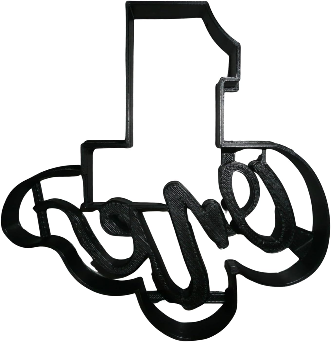 NUMBER ONE 1 BIRTHDAY BAKING COOKIE CUTTER USA