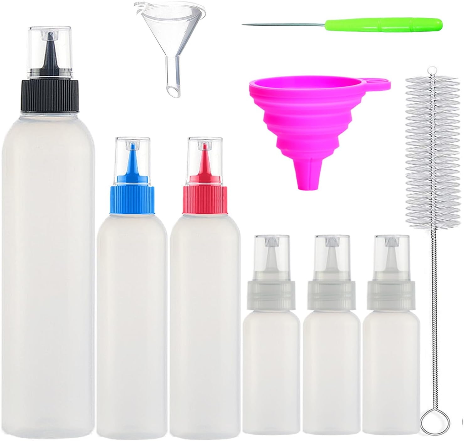 Morneve Writer Bottles 8PCS Set for Baking Decorating