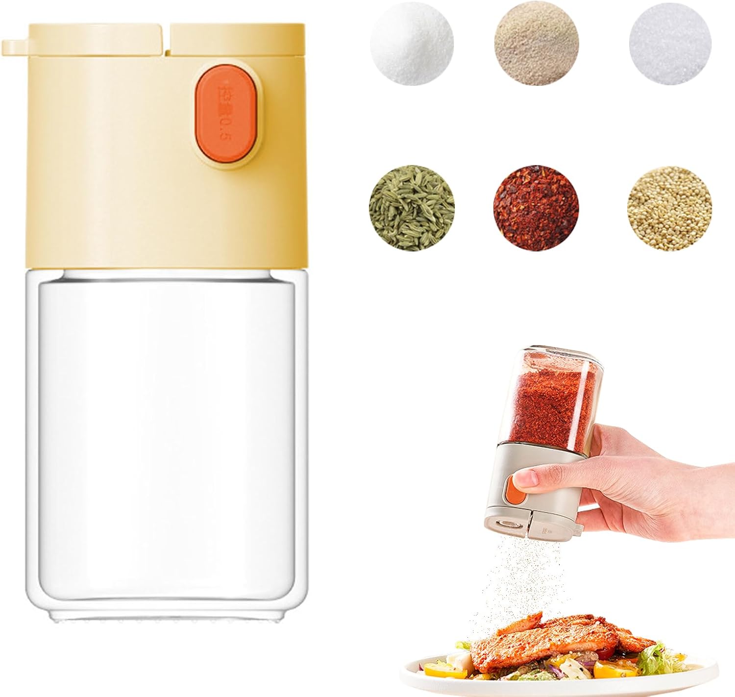 Amposei Multifunctional Salt Seasoning Dispenser