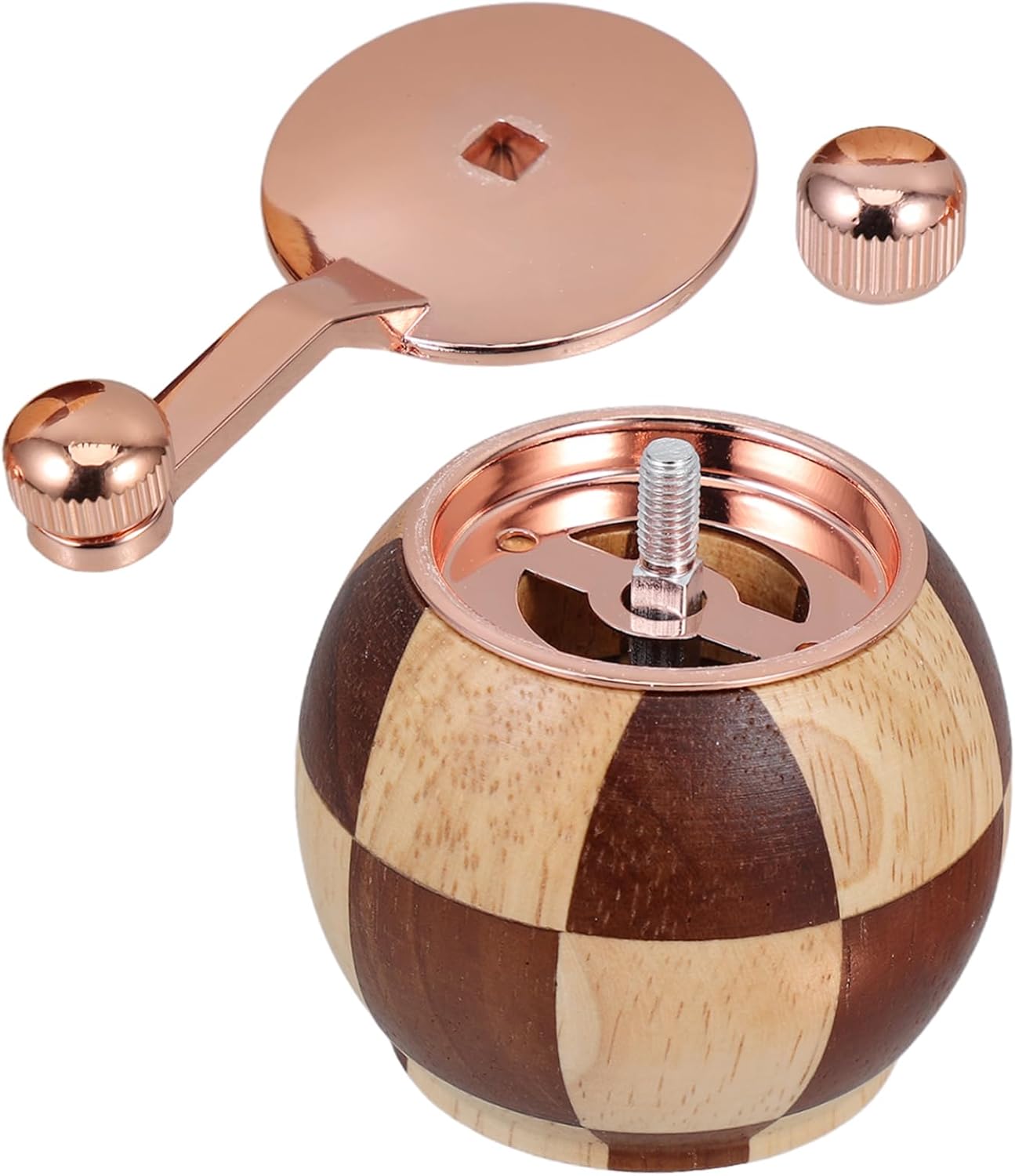 Mikinona Modern Wooden Pepper Grinder Set