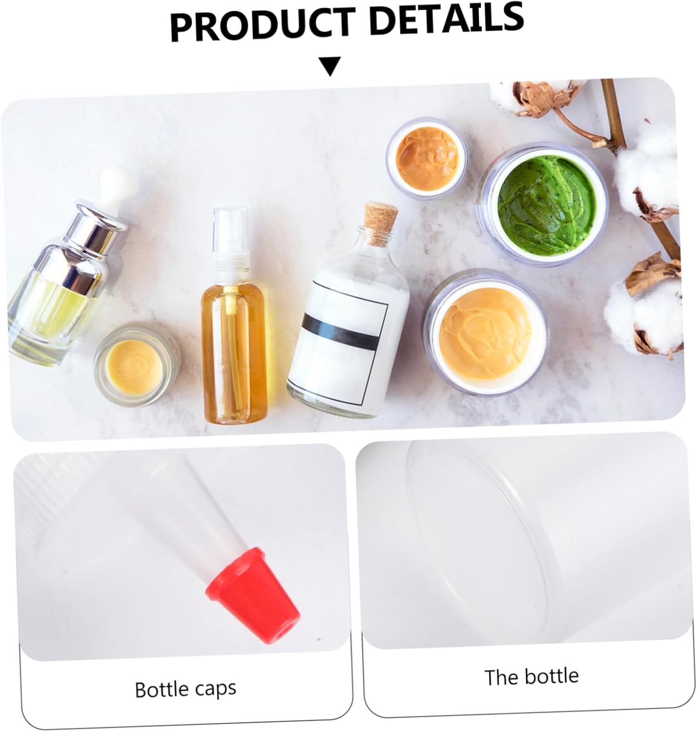 MAGICLULU 18 Pcs Leak-Proof Squeeze Bottles