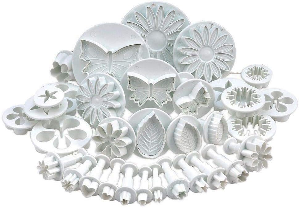 NUOMI Cookie Mold Presses Mooncake Mold Fondant Stamps Set of 33