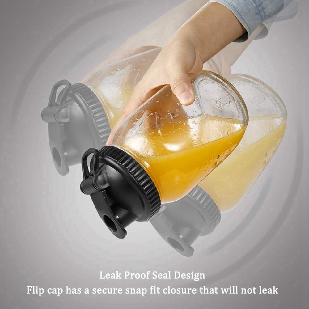 MinLia Reusable Mason Jar Lids with Seal