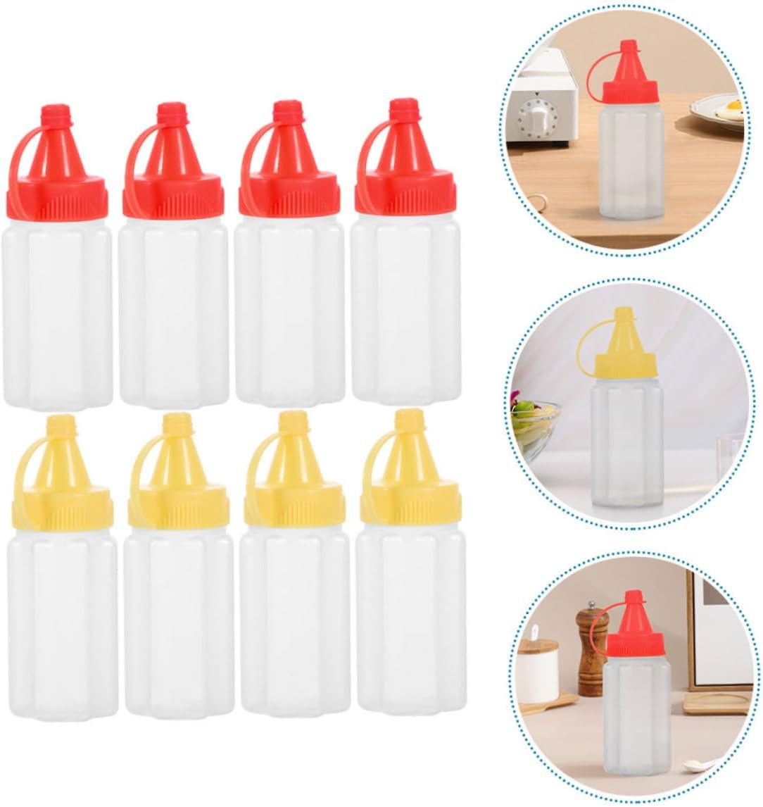 Mini Condiment Bottles Leak-Proof Portable Sauce Containers