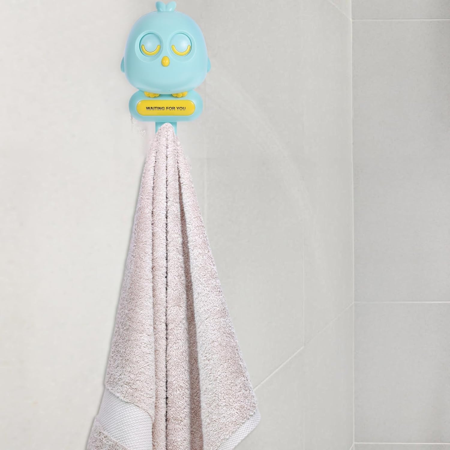 Unomor Cute Cartoon Bird Wall Hook No Drill
