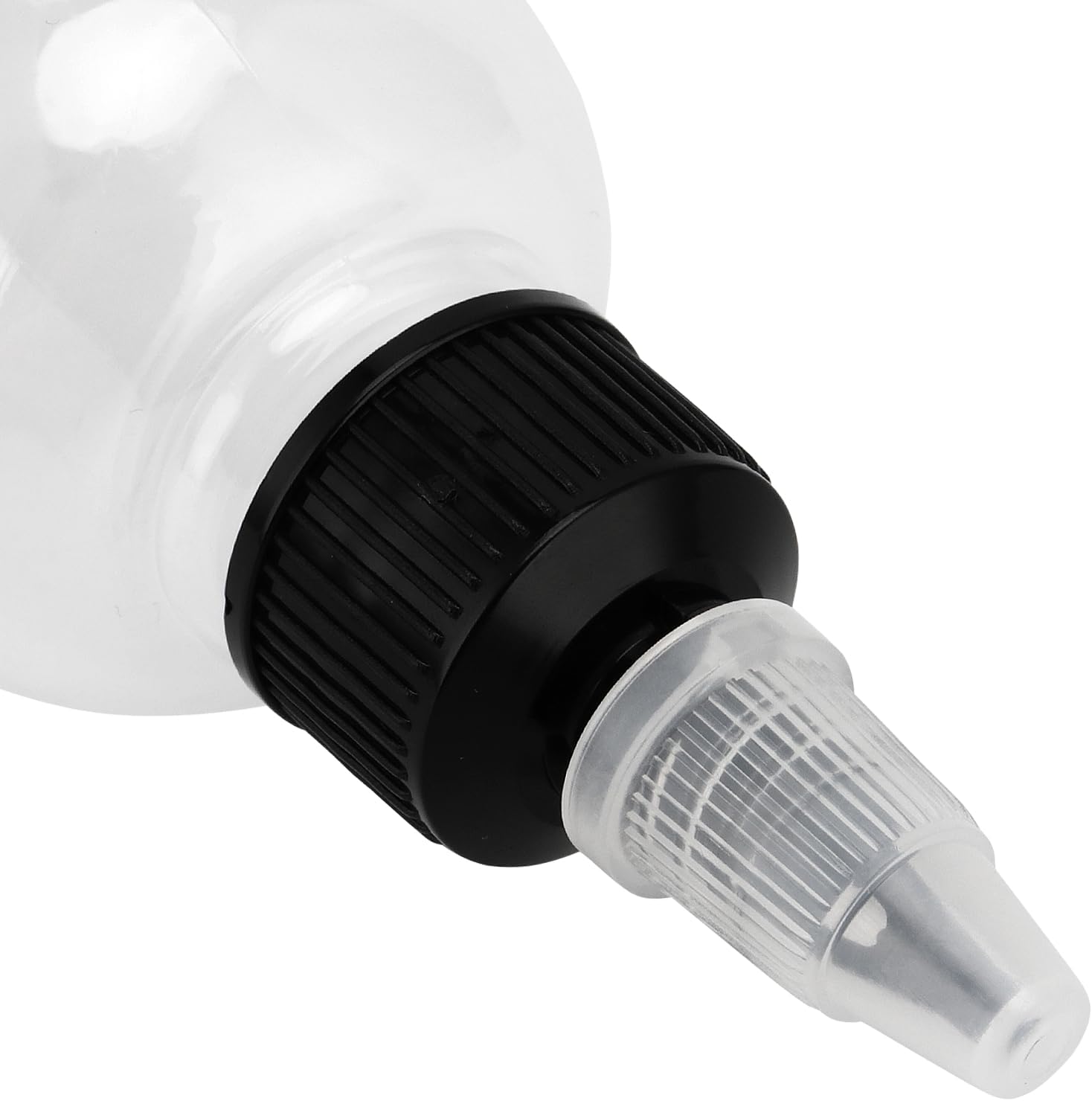 HOIGON 30-Pack 4oz Clear Squeeze Bottles with Twist Top and Funnels