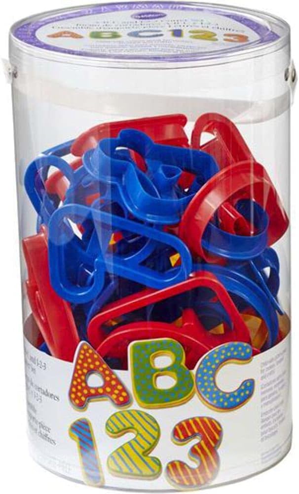 Wilton Alphabet and Number Cookie Cutter Set 1