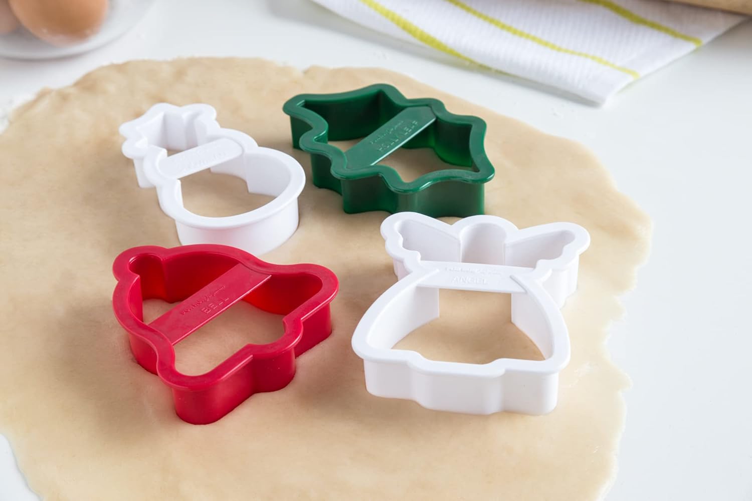 Fox Run Christmas Cookie Cutter Set 4-Piece