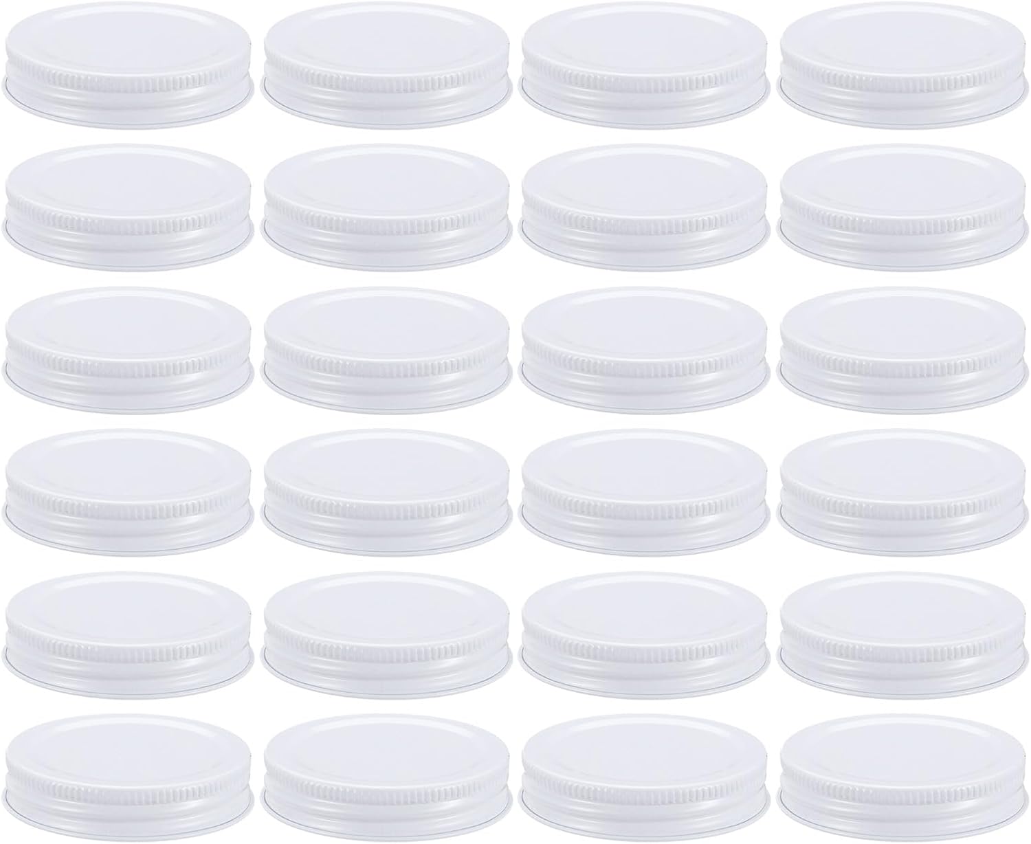Uxcell 42pcs 70mm Mason Jar Lids with Airtight Seal