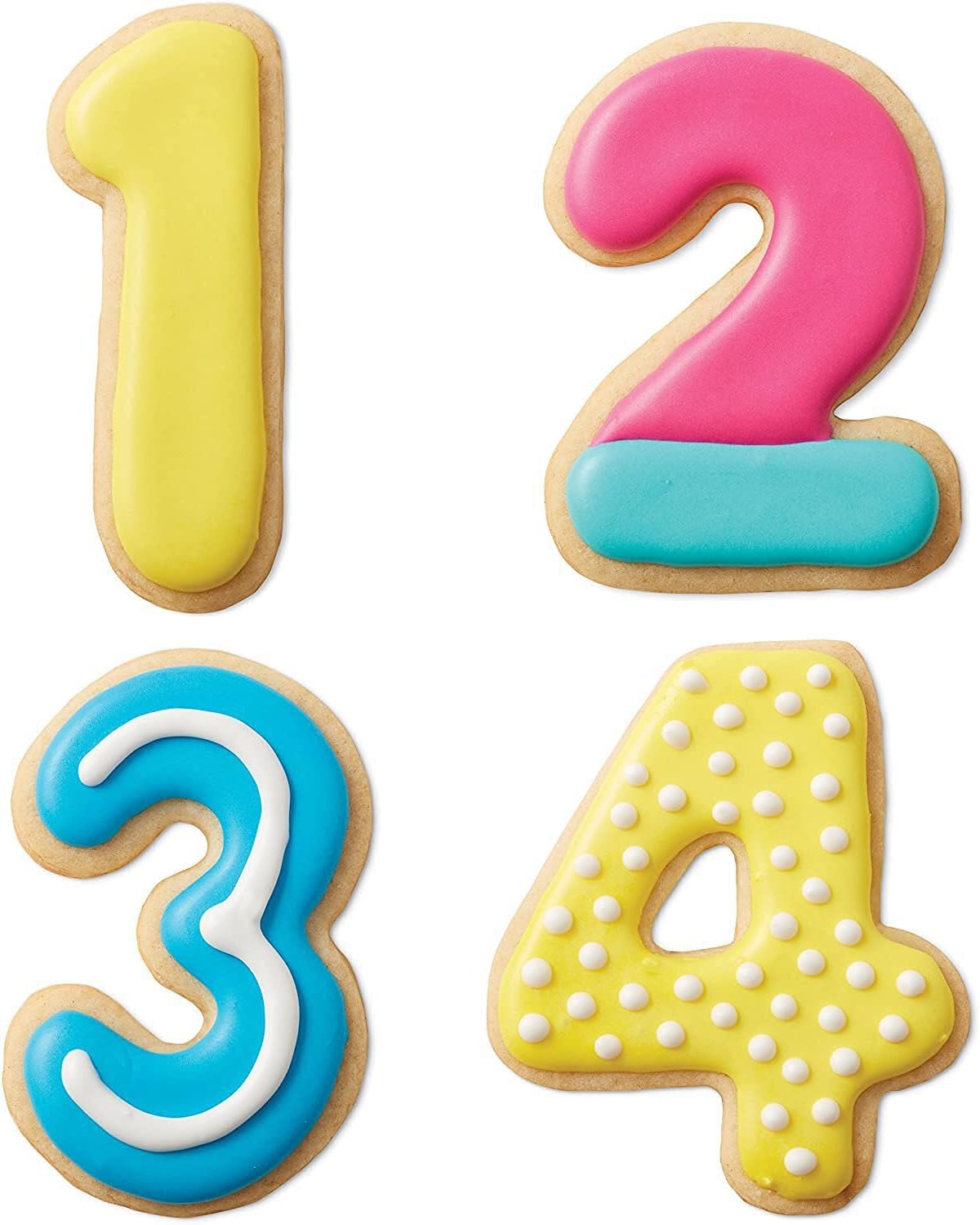 Wilton Alphabet and Number Cookie Cutter Set 1