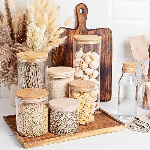 PATIKIL 12 PCS Regular Mouth Wooden Mason Jar Lids with Silicone Seal