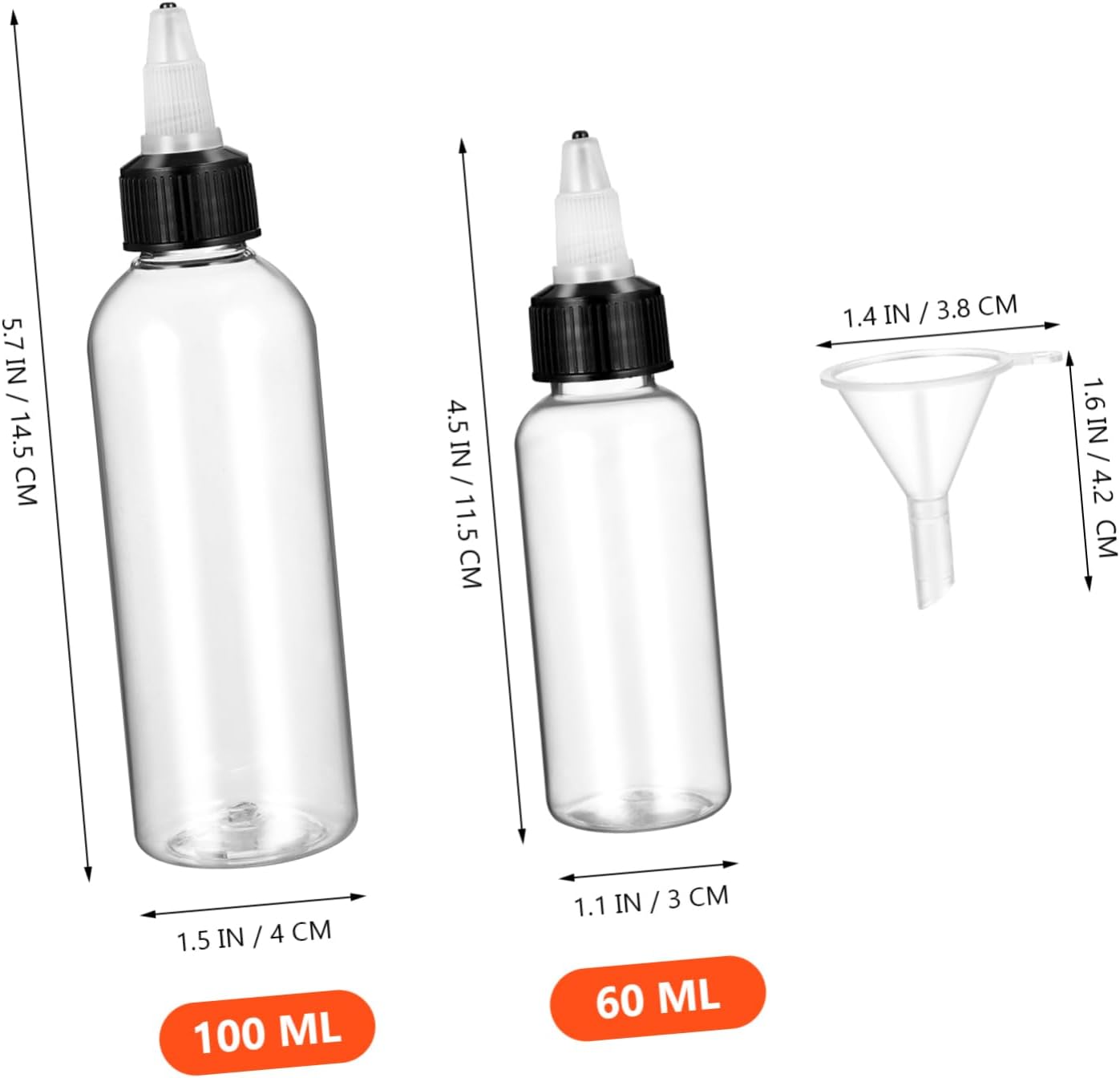 Zerodeko 12-Piece Squeezable Condiment Bottles Set 1