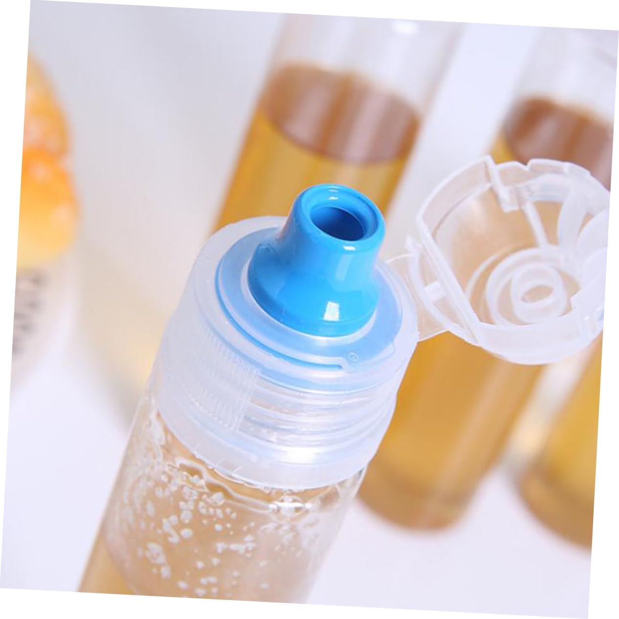 WATIIFUFU 4pcs Color PVC Condiment Squeeze Bottles