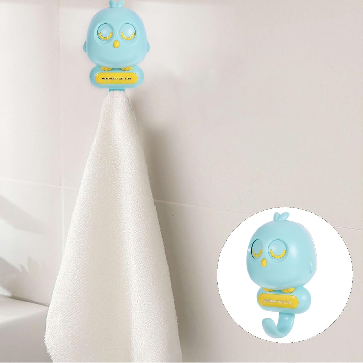 ABOOFAN Adorable Cartoon Wall Hook for Clothes and Towels 1