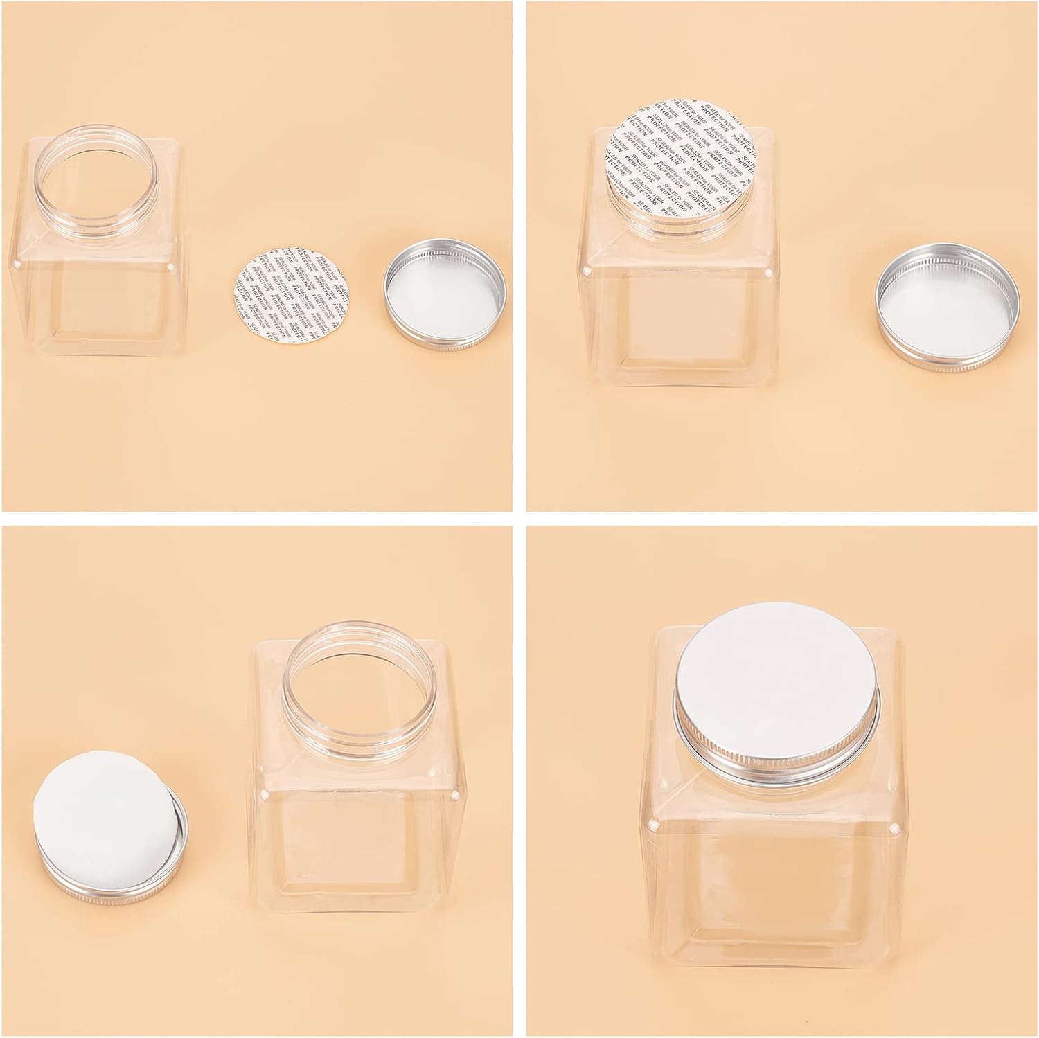 NBEADS Foam Lid Liner 70mm for Canning Jars