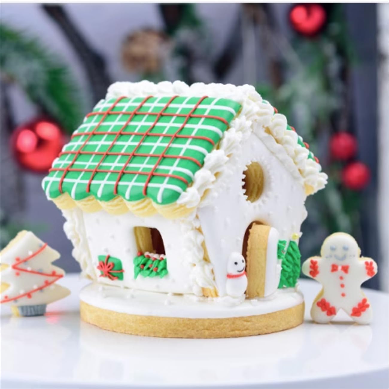 GGW 6PCS Food Grade Plastic Cookie Cutters