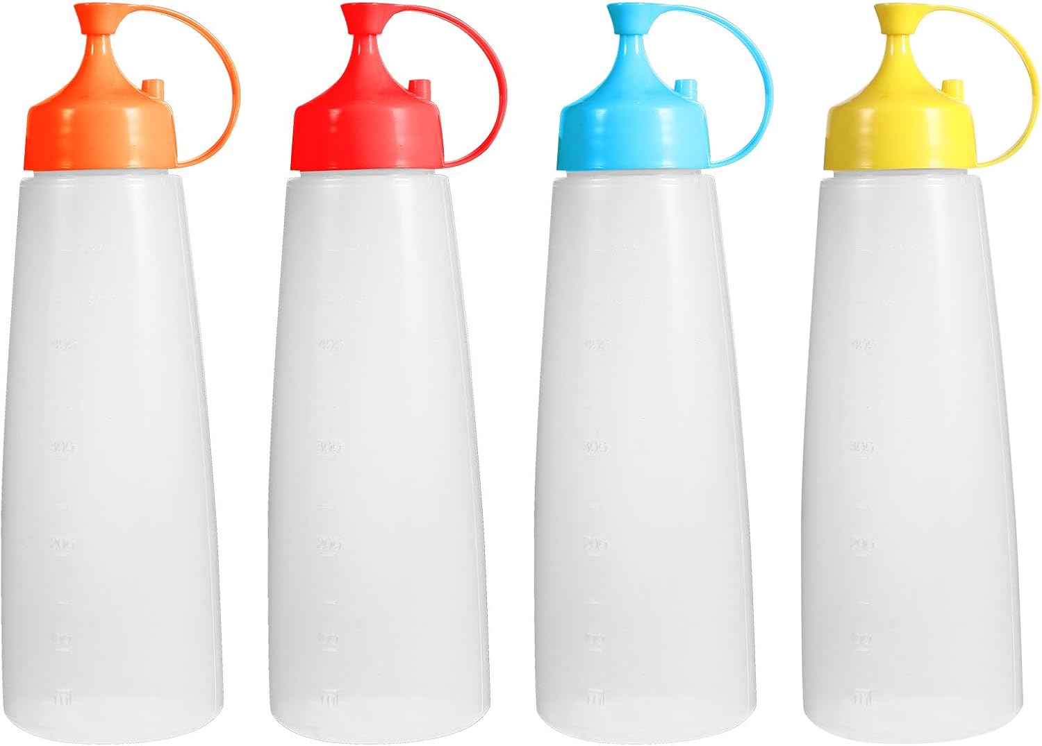 MAGICLULU 4pcs Salad Squeeze Bottles