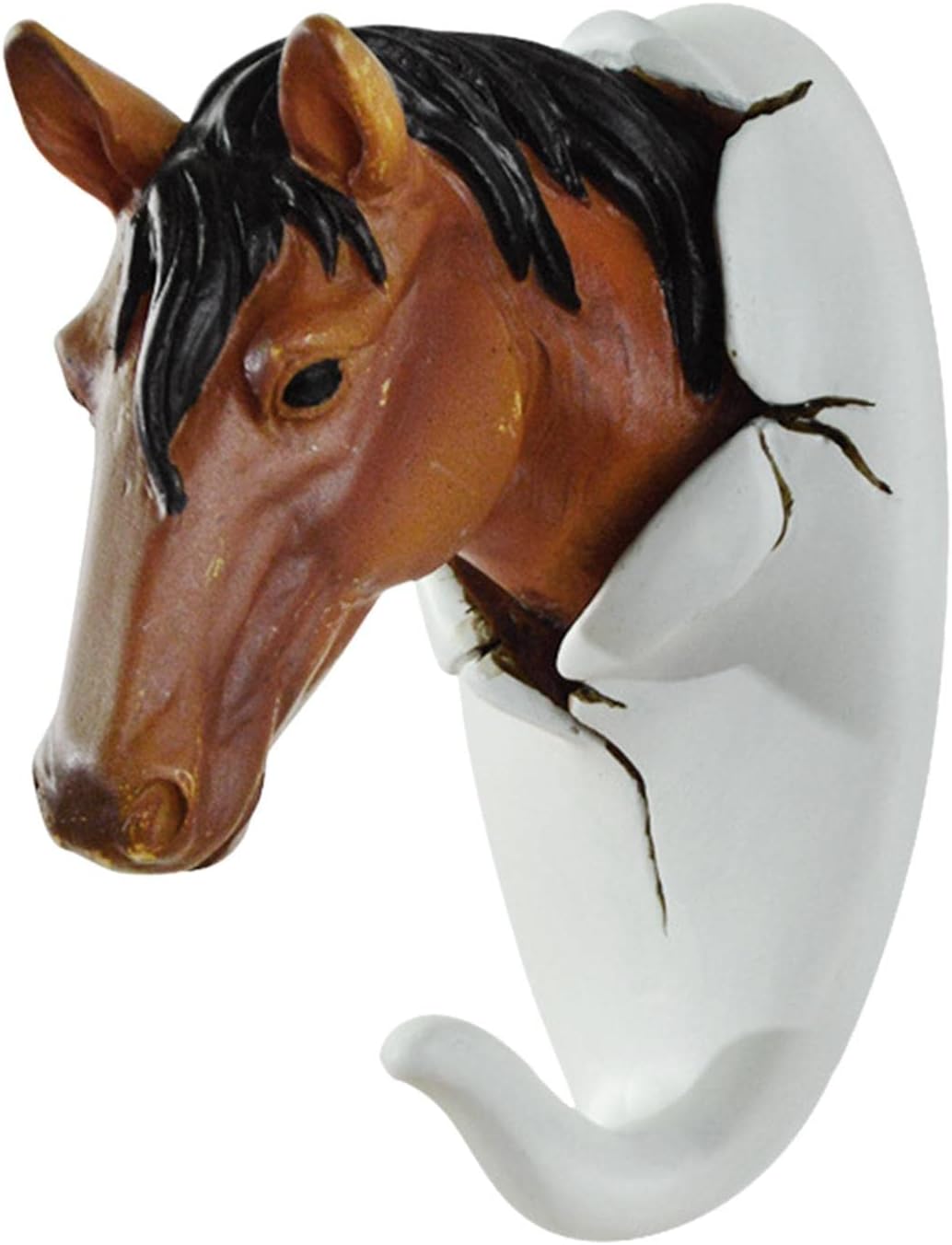 Stylish Animal Head Shape Wall Hook for Coat and Hat