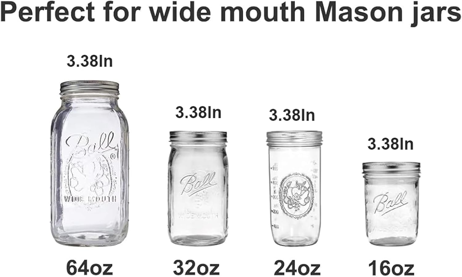 Auto-locking Flip Salad Dressing Dispenser Spouts for Mason Jars Silver