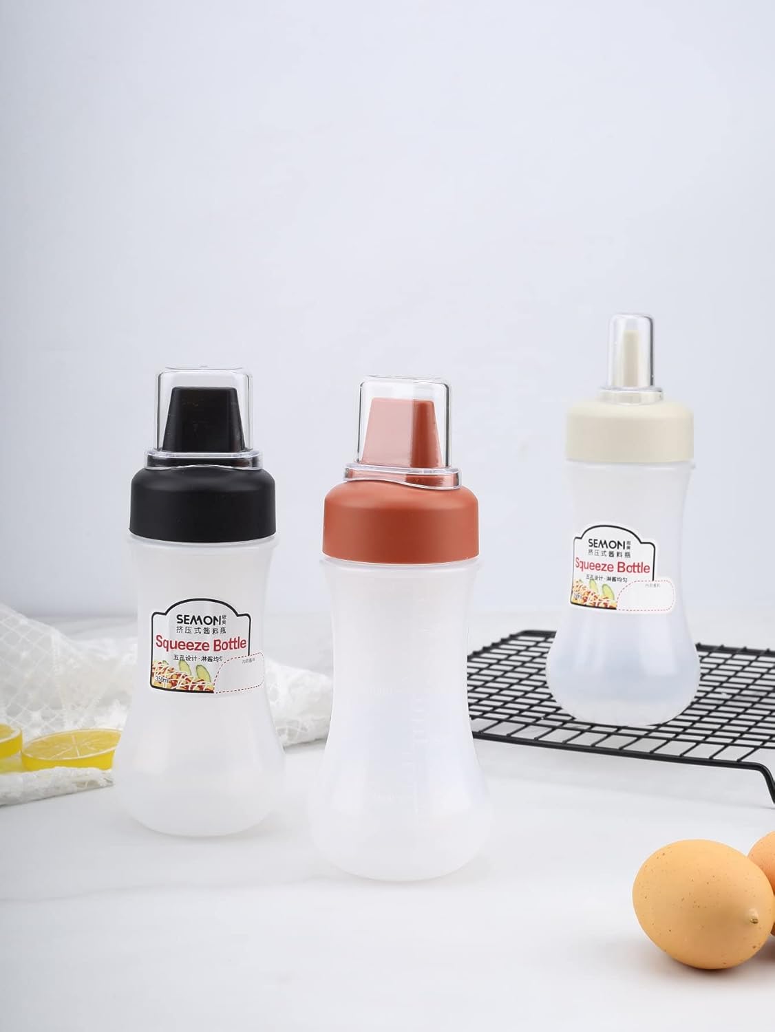 BBAUER PC Random Color Condiment Squeeze Bottle 1