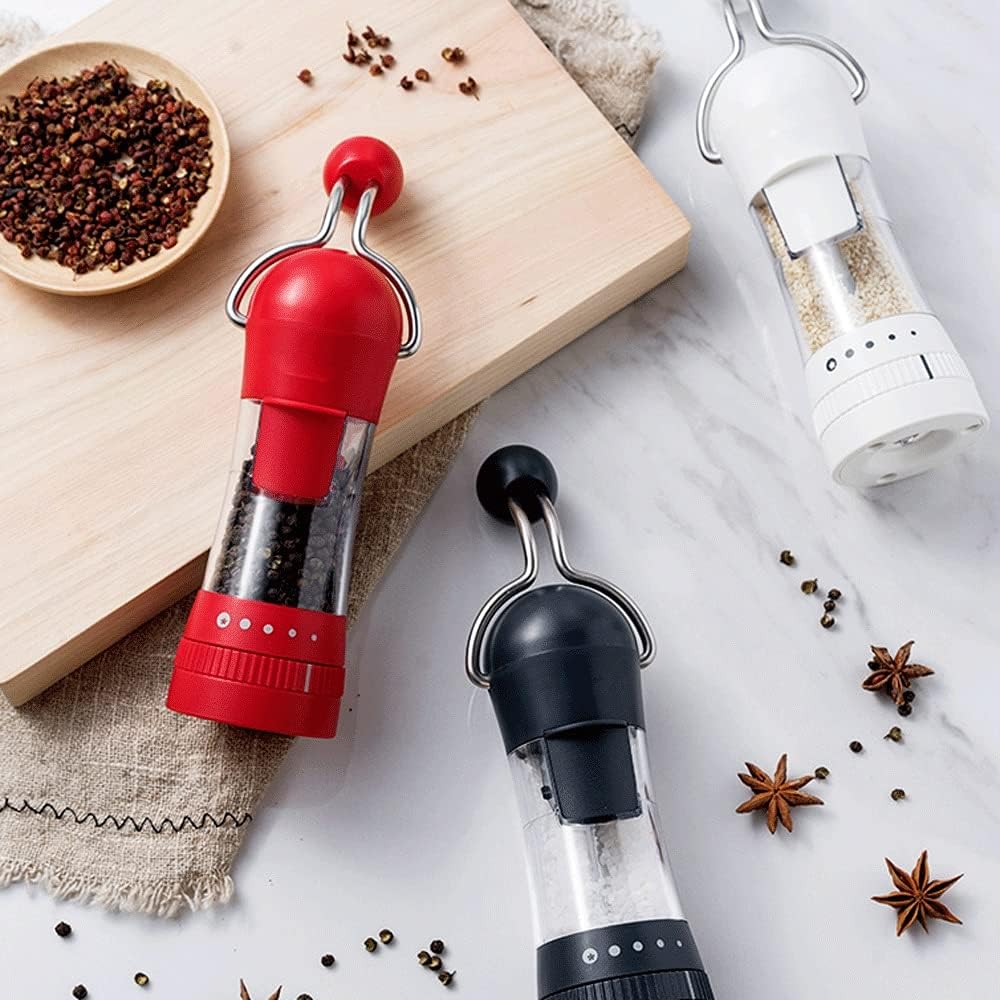 JAJKAFCL Pepper Grinder with 5-speed Adjustment