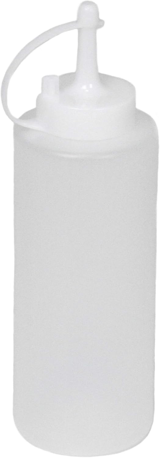 Chef Craft 12 oz Squeeze Bottle with Cap Case of 36