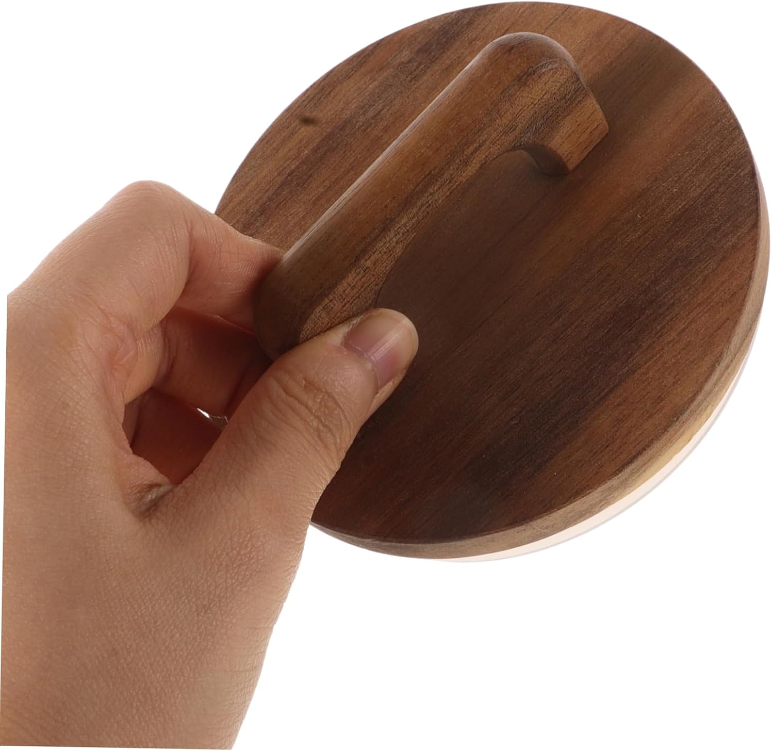 BRIGHTFUFU Acacia Wood Canning Lids with Silicone Seals