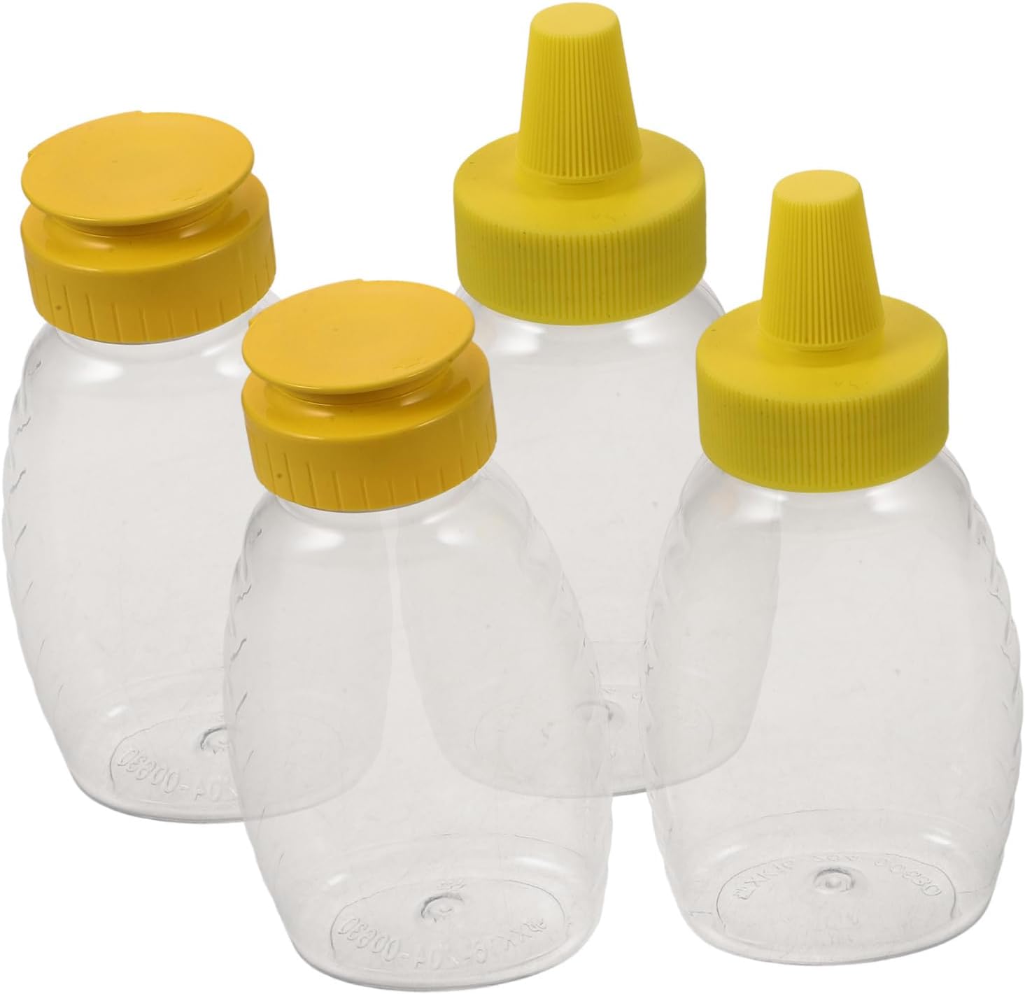 WATIIFUFU 4PC Multi-Purpose Condiment Squeeze Bottles Leakproof