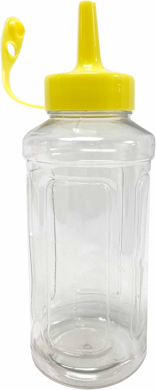 12 Pack Twist Cap Condiment Squeeze Bottles 10oz Multipurpose