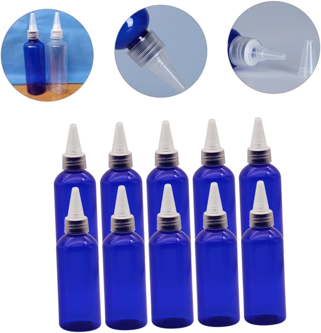 KICHOUSE 10PCS Condiment Squeeze Bottles 250ML