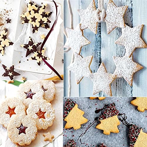 KALAIEN 25Pcs Christmas Cookie Cutter Set