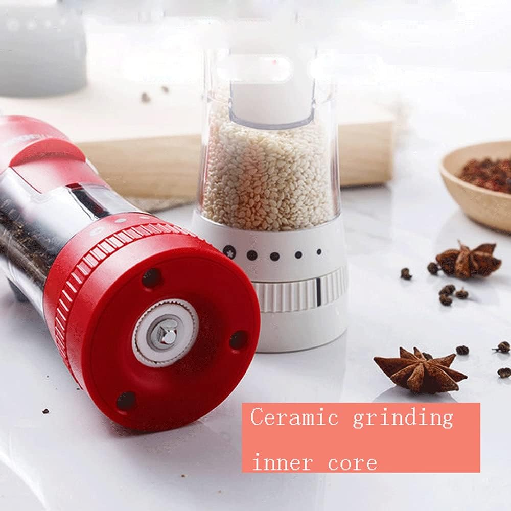 JAJKAFCL Pepper Grinder with 5-speed Adjustment