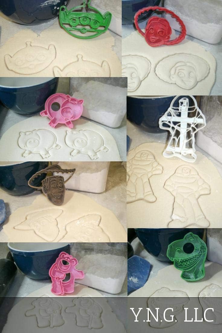 Buzz Woody Jessie Cookie Cutters Set of 7
