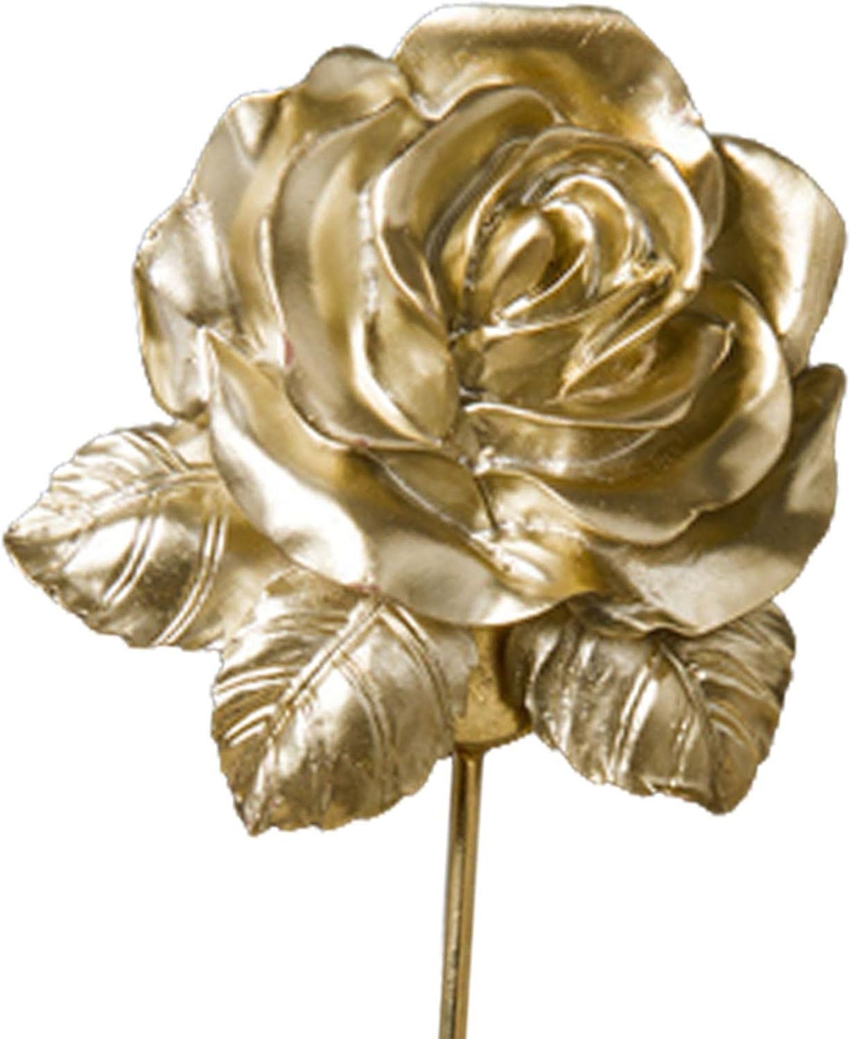 Baoblaze Gold Rose Hook Door Clothes Hanger Key Holder