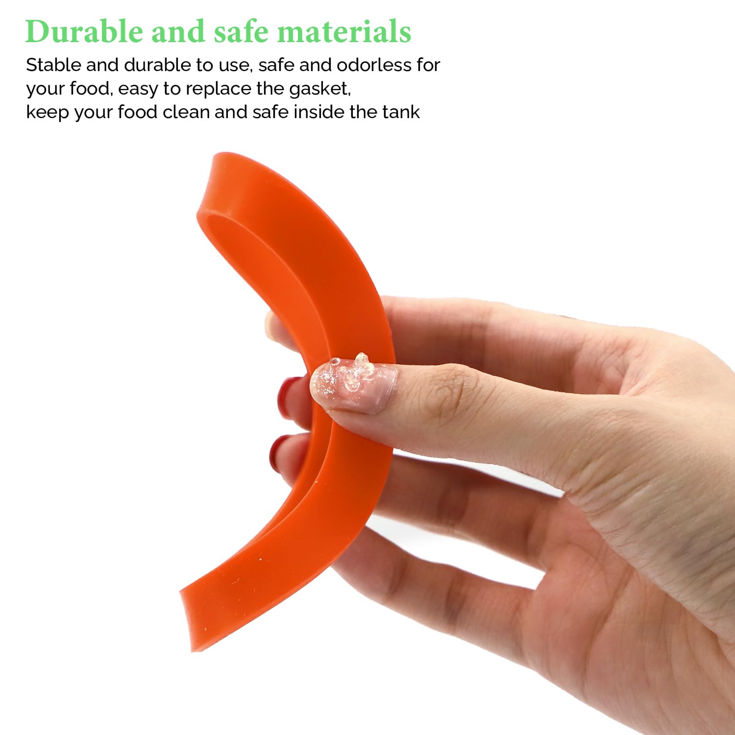 Dohia Silicone Jar Gaskets 375 Inch Airtight Seals